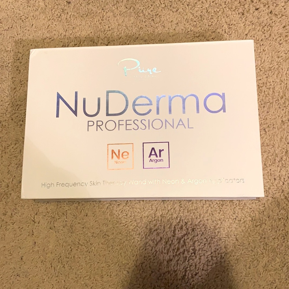 NuDerma Professional high frequency skin therapy wand